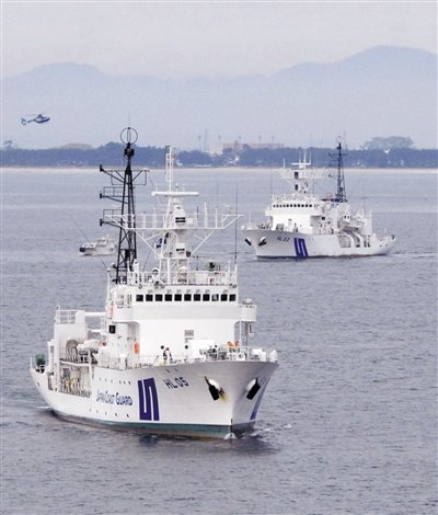 日將專設(shè)釣魚島護衛(wèi)隊 配備600人及12艘巡邏船