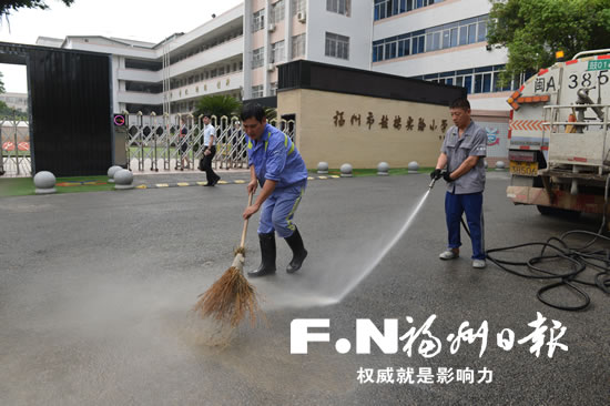 臺風(fēng)“鲇魚”遠去　福州市絕大部分學(xué)校恢復(fù)上課